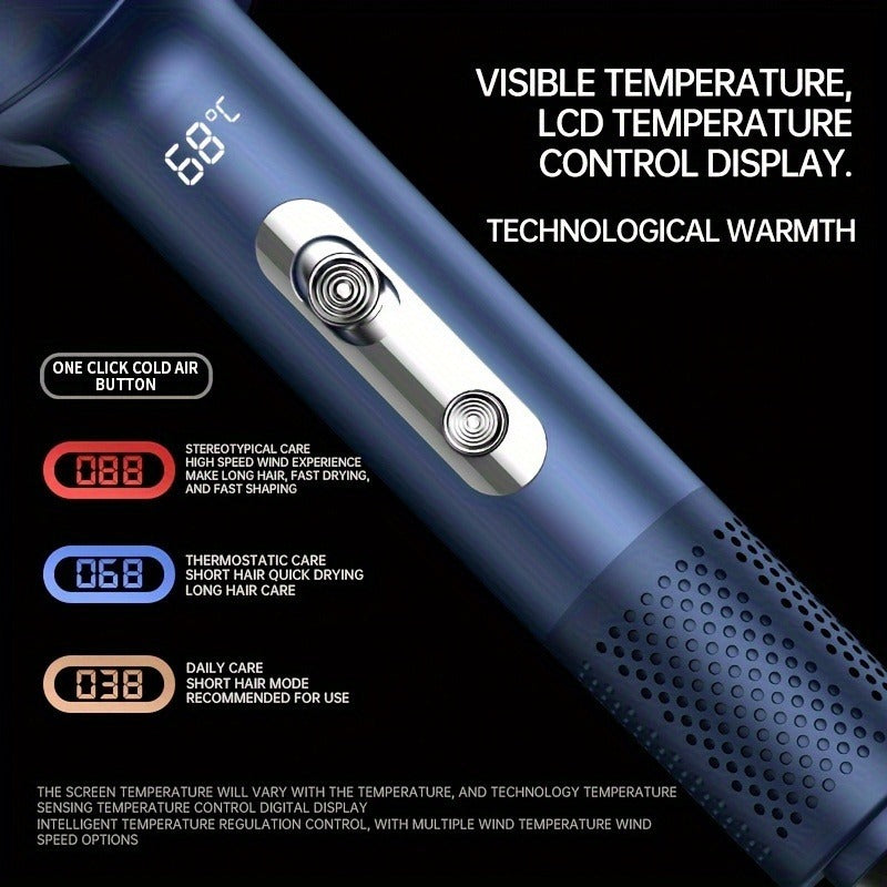 2400W High-Power Ionic Hair Dryer – Fast Drying & Salon Quality