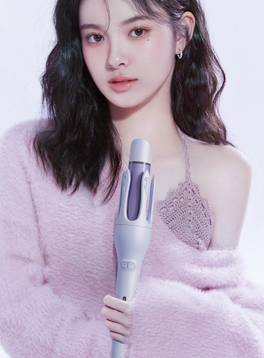 2-in-1 Automatic Hair Curler & Straightener – Ceramic Fast Heating, Ionic Anti-Frizz