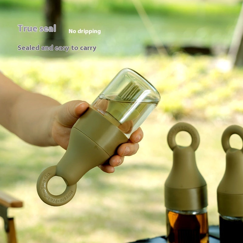 Smart Silicone Oil Brush – Leakproof BBQ & Kitchen Tool