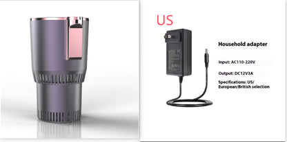 Smart Car Cup – Heating & Cooling Mug with Digital Display