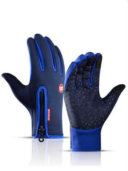 Touch Screen Winter Gloves – Waterproof, Warm & Anti-Slip Riding Gear
