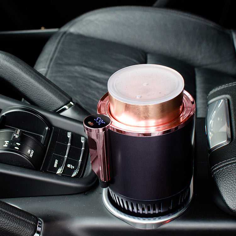 Smart Car Cup – Heating & Cooling Mug with Digital Display