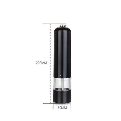 One-Touch Electric Pepper Grinder – Sleek Single & 2-Pack Options