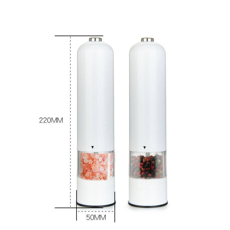 One-Touch Electric Pepper Grinder – Sleek Single & 2-Pack Options