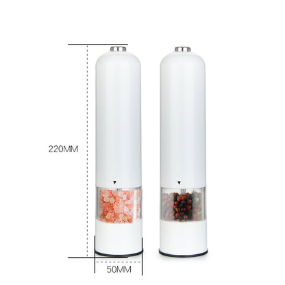 One-Touch Electric Pepper Grinder – Sleek Single & 2-Pack Options