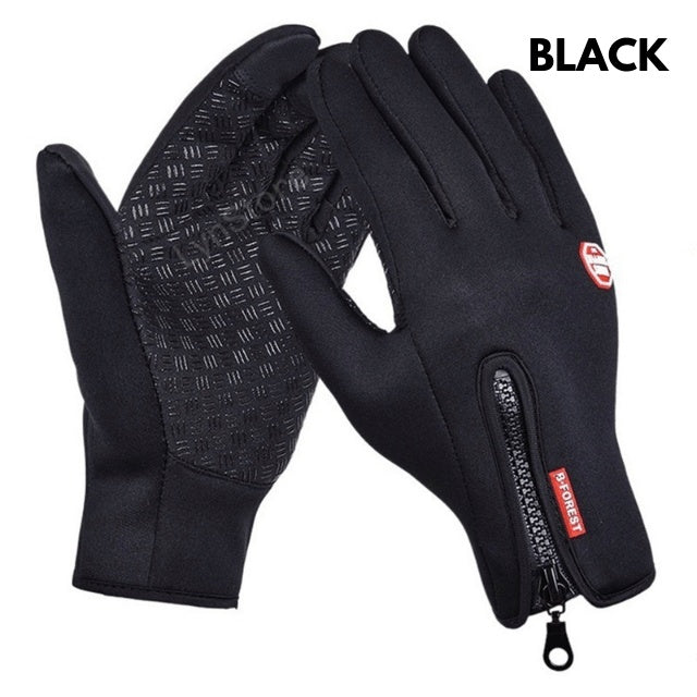 Touch Screen Winter Gloves – Waterproof, Warm & Anti-Slip Riding Gear