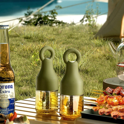 Smart Silicone Oil Brush – Leakproof BBQ & Kitchen Tool