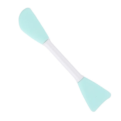 Double-Ended Silicone Face Mask Brush – Soft Applicator & Toning Stick
