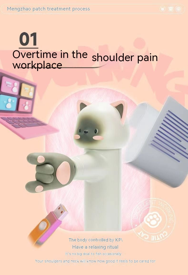 Mini Particle Massage Gun – Deep Tissue Muscle Relaxation Massager