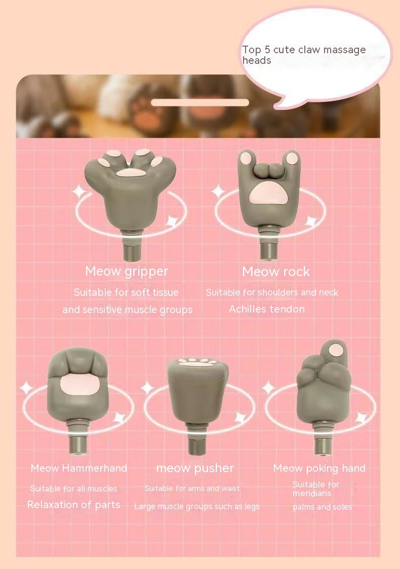 Mini Particle Massage Gun – Deep Tissue Muscle Relaxation Massager