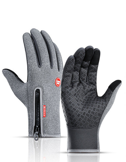 Touch Screen Winter Gloves – Waterproof, Warm & Anti-Slip Riding Gear