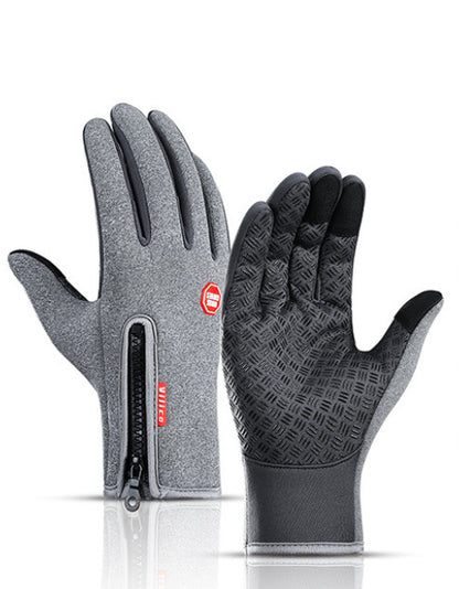 Touch Screen Winter Gloves – Waterproof, Warm & Anti-Slip Riding Gear