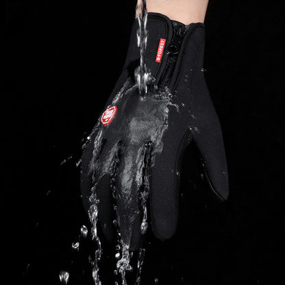 Touch Screen Winter Gloves – Waterproof, Warm & Anti-Slip Riding Gear