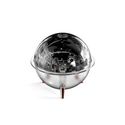 Starry Sky Projection Lamp Humidifier – USB Round Galaxy Light for Cozy Home Ambience