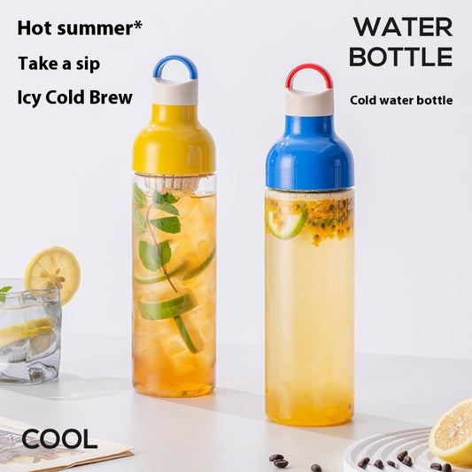 800ML Cold Brew & Fruit Infuser Pot – Glacier Pattern, Hand-Crafte