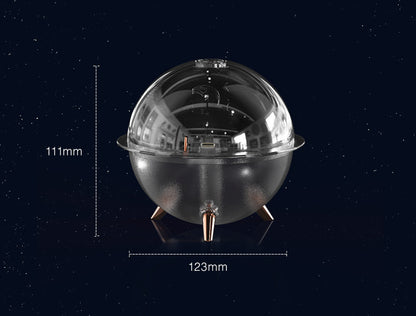 Starry Sky Projection Lamp Humidifier – USB Round Galaxy Light for Cozy Home Ambience