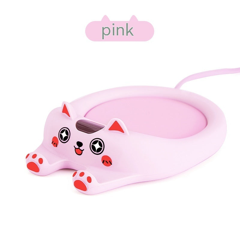 Smart Thermal Cup Warmer – Adjustable Temperature Coffee & Tea Heating Coaster