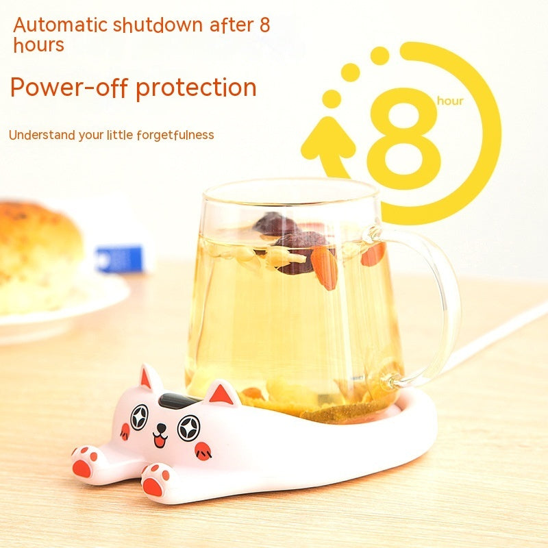Smart Thermal Cup Warmer – Adjustable Temperature Coffee & Tea Heating Coaster