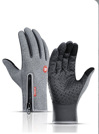 Touch Screen Winter Gloves – Waterproof, Warm & Anti-Slip Riding Gear