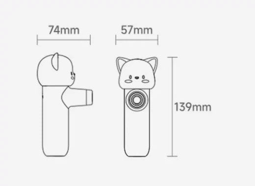 Mini Particle Massage Gun – Deep Tissue Muscle Relaxation Massager