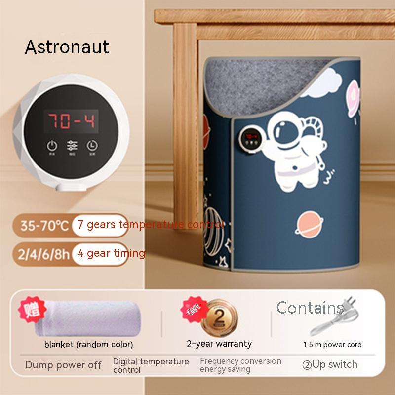 Electric Under-Desk Heater – Knee & Leg Warmer Pad for Office and Home Comfort