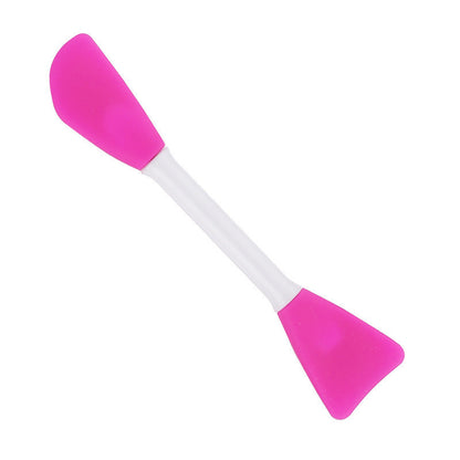 Double-Ended Silicone Face Mask Brush – Soft Applicator & Toning Stick