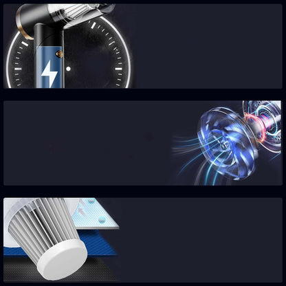 Cordless Vacuum Cleaner for Car, Home & Office – 2-in-1 Air Duster Combo