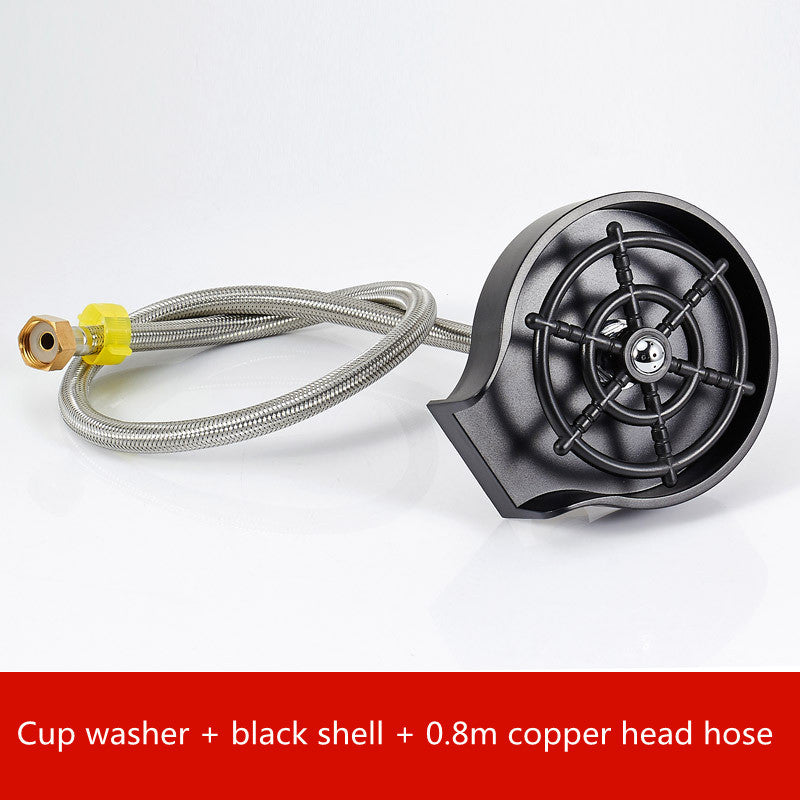 High-Pressure Cup Washer – Sink Spray Rinser for Bars & Kitchens
